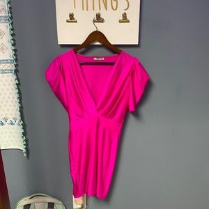 Papaya mini hot pink dress!!